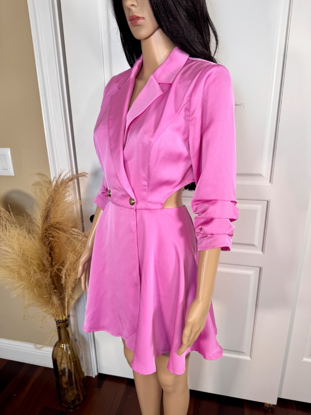 SET OF TWO FIT AND FLARE WRAP MINI DRESSES SIZE SMALL - NWOT - Picture 12 of 16